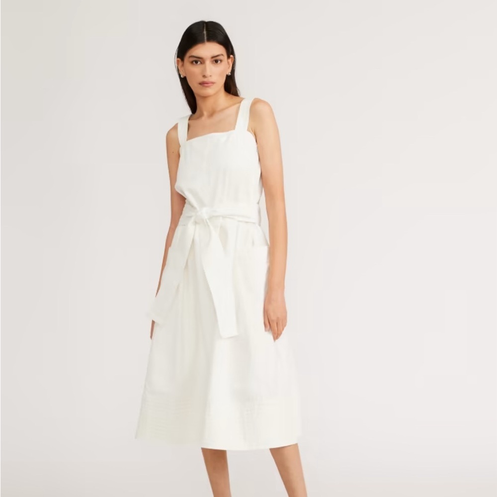 Everlane Organic Cotton Herringbone dress.​​